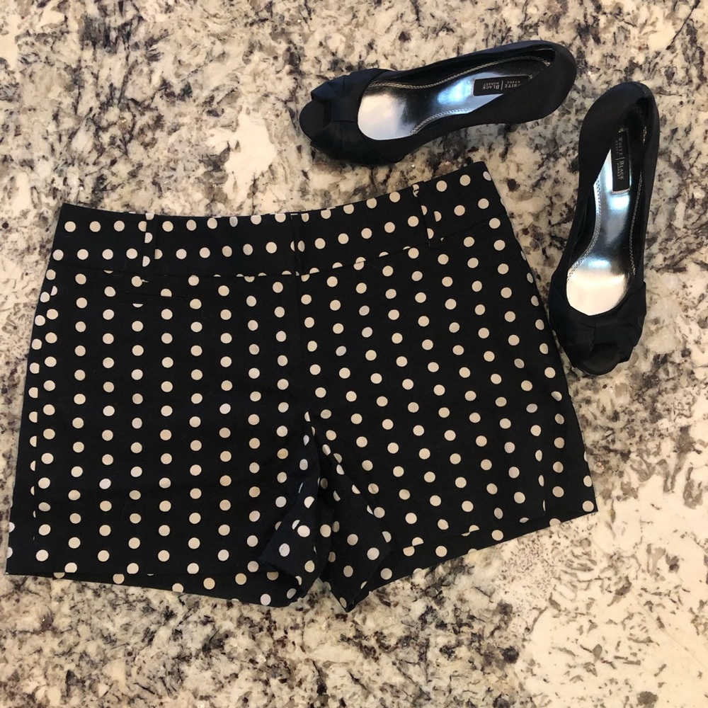 Ann Taylor Polka-dot shorts, size 2